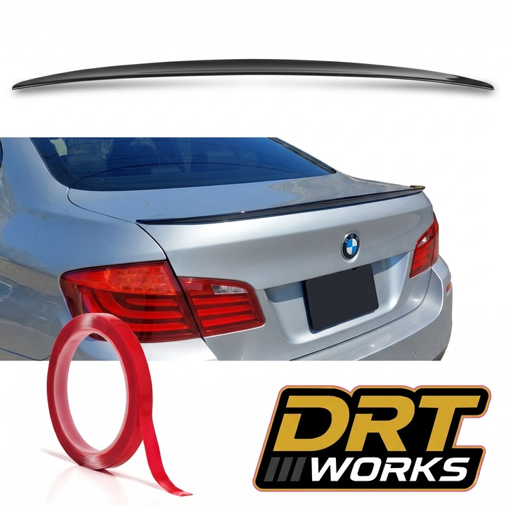 Eleron Portbagaj DRT WORKS pentru BMW Seria 5 F10 (2010–2017) M5 Design – ABS Negru Lucios