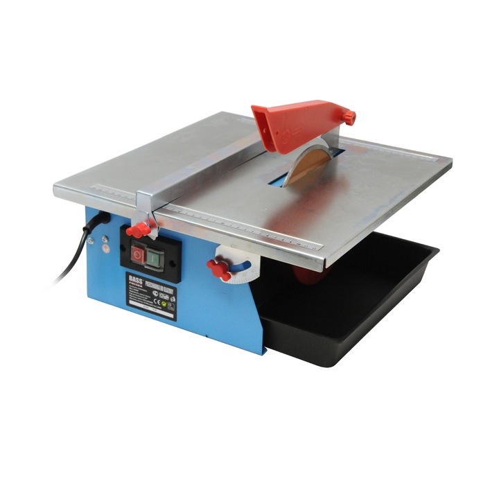 Prajitor de gresie, Bass Polska, 900 W, 180 mm, taiere unghiulara 0-45 grade, set complet