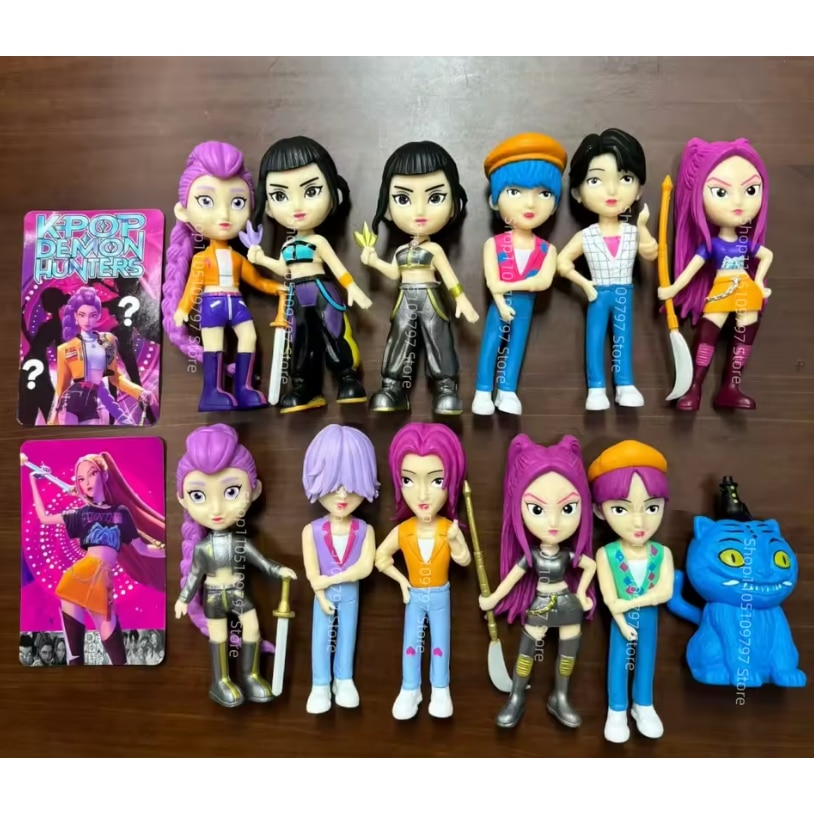 Set figurine Saja Boys K Pop Demon Hunter Victiny 10x9cm - eMAG.ro