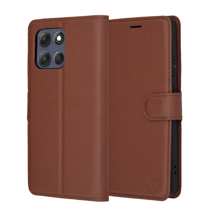 Carcasa de protectie pentru Motorola Moto G86 Power, maro