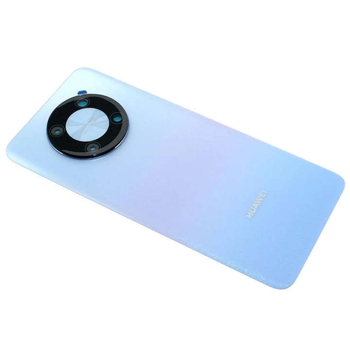 Capac telefon Huawei, Nova Y90, albastru, include sticlă protecție cameră, plastic
