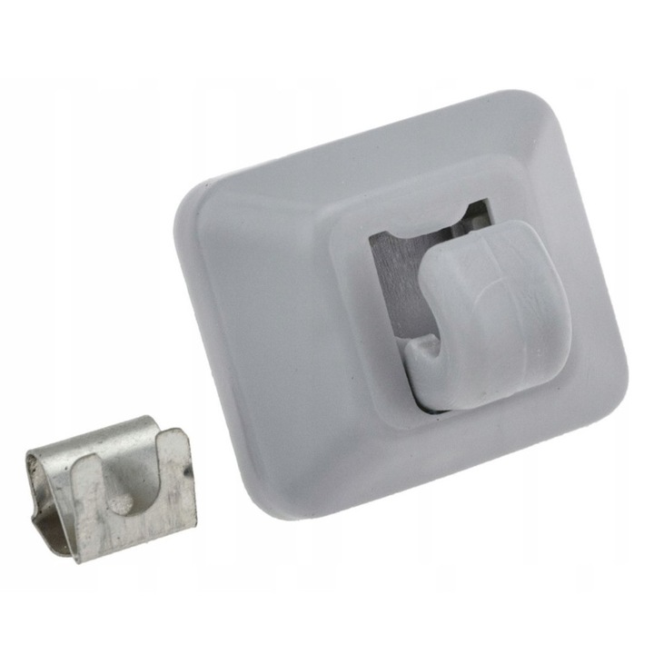 Clema de fixare parasolar, Audi, VW, Seat, Gri