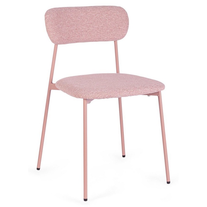 Inka rózsaszín szék szett 45x49x78h