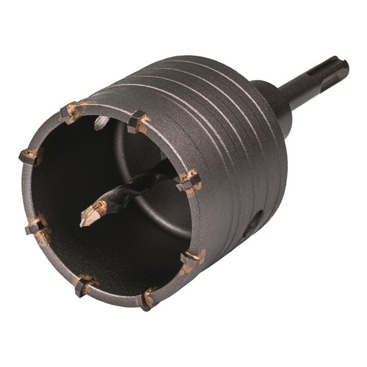 Carotă de găurire beton, Raider, 68mm, prindere SDS-plus, negru