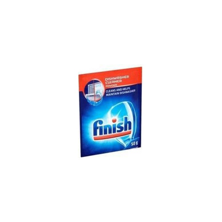 Препарат за съдомиялна машина Finish, 50 гр., ефективно почистване, премахване на отлагания, за съдомиялни машини