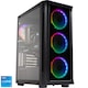 Sistem Desktop PC Gaming Spacer Warlord cu procesor Intel® Core™ i5-12400F pana la 4.4GHz, 16GB DDR4, 512GB SSD, Gigabyte® GeForce RTX™ 3060 12GB GDDR6 WINDFORCE OC, No OS, Negru