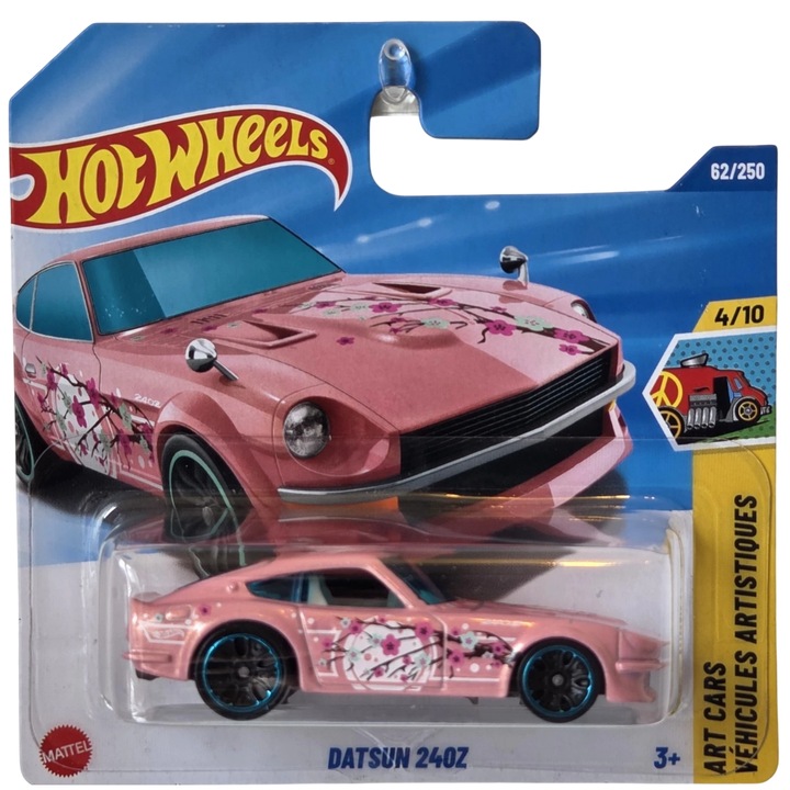 Masinuta Metalica Hot Wheels Datsun 240Z Roz 2025 1:64