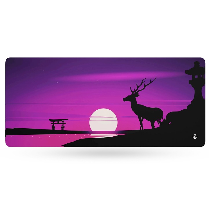 Deskmat Mousepad QwertyKey Sunshine 4mm margini cusute