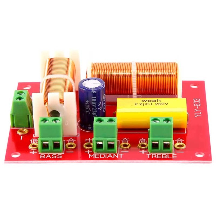 Filtru Boxa 3 Cai, 200W, 4-8 Ohm, 1000Hz-7000Hz