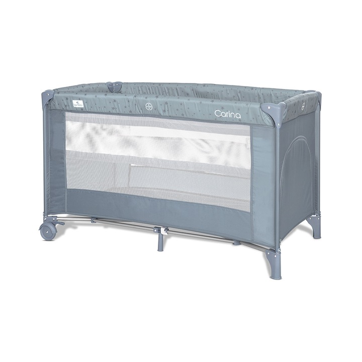 Сгъваема кошара Lorelli, CARINA, 2 нива, Blue Stars