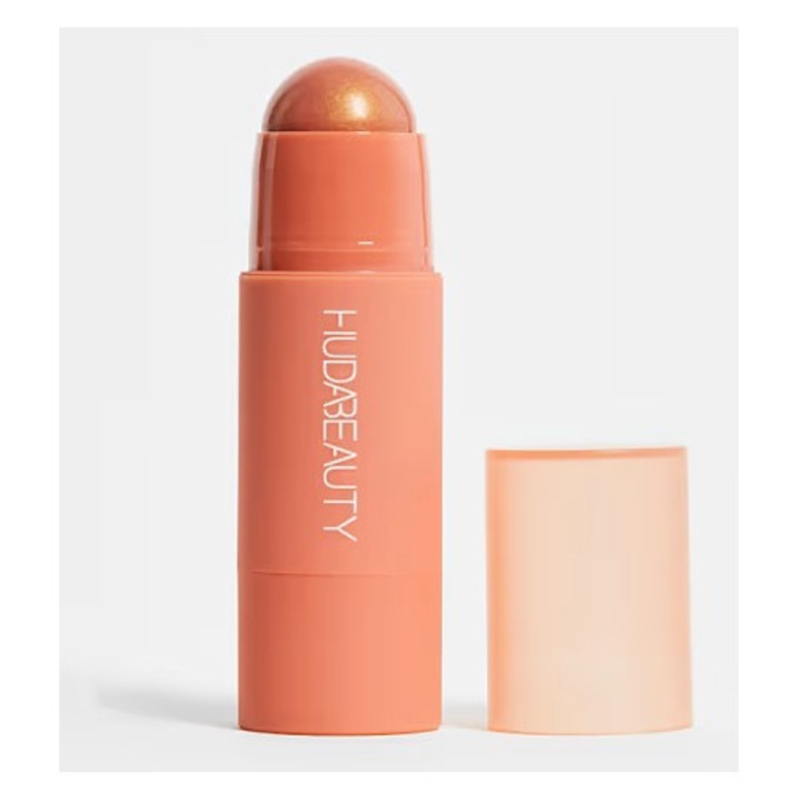 Krémes pirosító stick Huda Beauty Cheeky Tint Blush Stick – Perky Peach 5 g