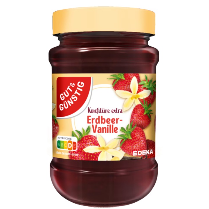 Dulceata EDEKA Extra Truskava cu Vanilie, 450g