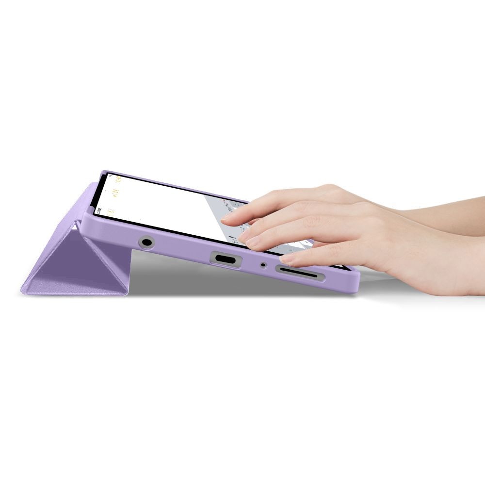Husă Tech-Protect SmartCase, compatibila cu Samsung Galaxy Tab A9 / A11 / X110 / X115 / X133 / X135, 8.7 inch, Violet
