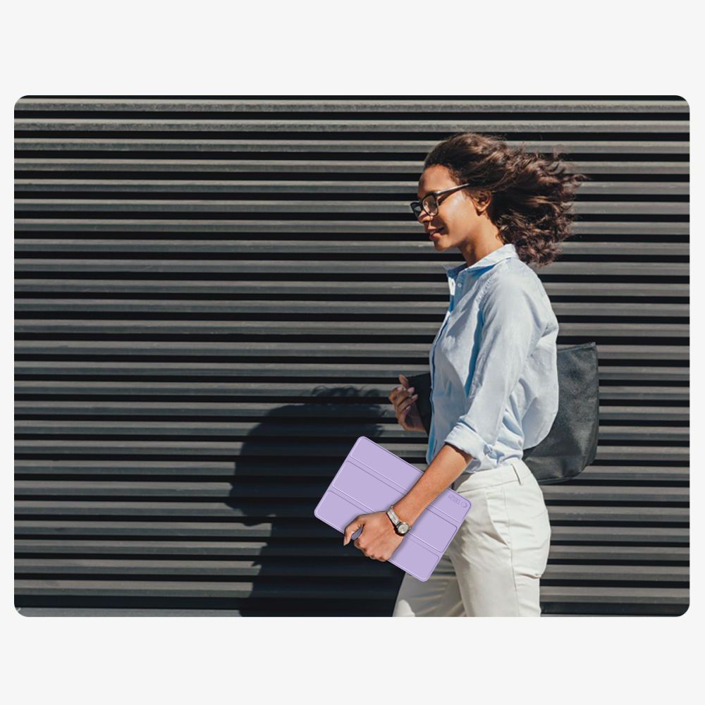 Husă Tech-Protect SmartCase, compatibila cu Samsung Galaxy Tab A9 / A11 / X110 / X115 / X133 / X135, 8.7 inch, Violet