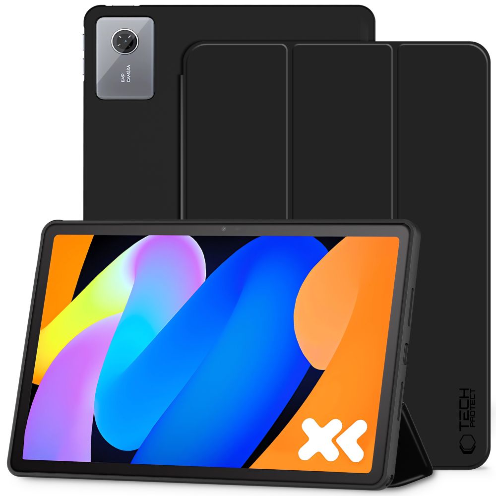 Husa Tech-Protect SmartCase Pen compatibila cu Lenovo Idea Tab 11 inch, Negru