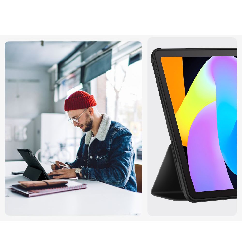 Husa Tech-Protect SmartCase Pen compatibila cu Lenovo Idea Tab 11 inch, Negru