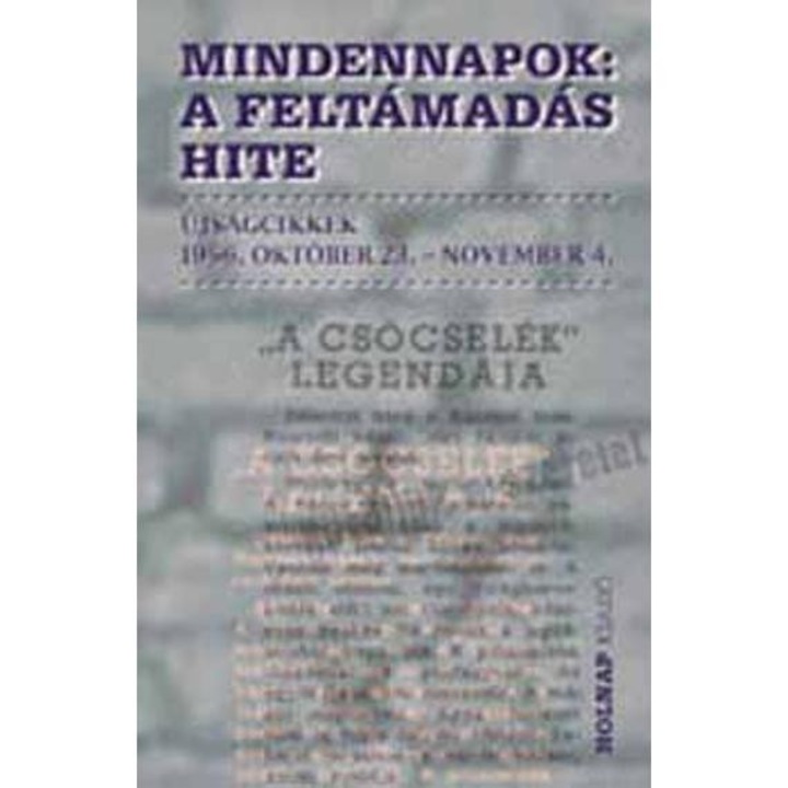 Mindennapok - A feltámadás hite - Szigethy Gábor