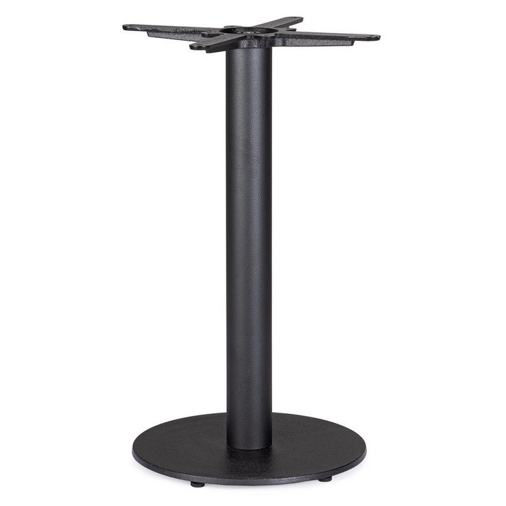 Краче за маса от стомана, черно Giunone Ø40x72h