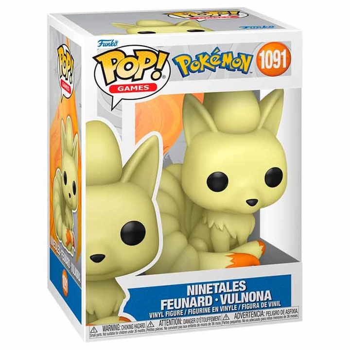 Фигурка POP, Pokemon, Ninetales - Feunard - Vulnona, 9 см