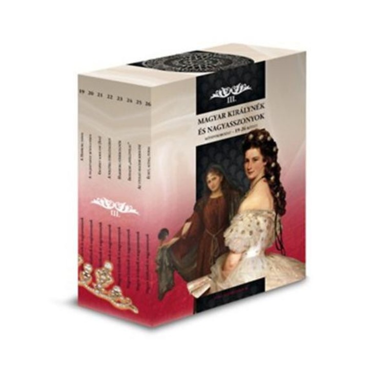 Magyar királynék és nagyasszonyok 19-26. kötet - Díszdoboz III