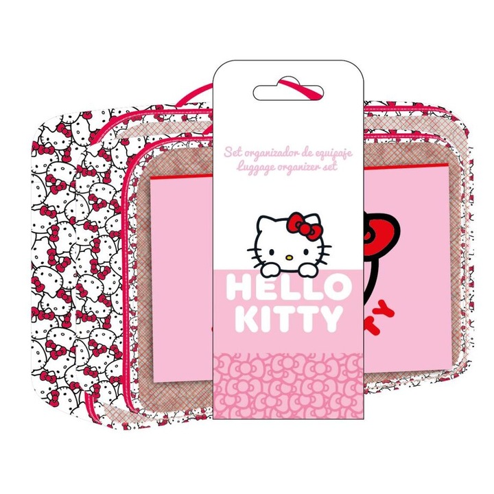 Hello Kitty nesszeszer, CERDA, 100% poliészter, 25x20x4cm