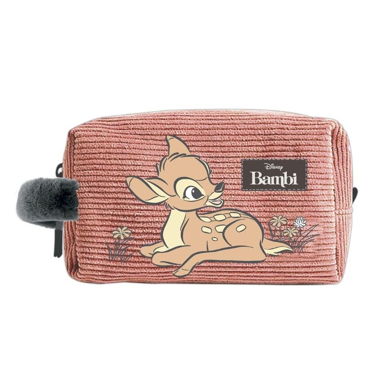Pouch cosmetica oficiala Disney Bambi, CERDA, multicolor