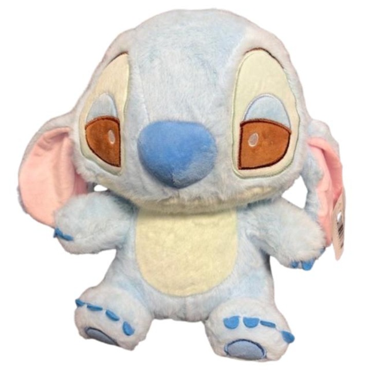 Stitch jucărie de pluș, Lilo & Stitch, moale și pufos, albastru, 42cm