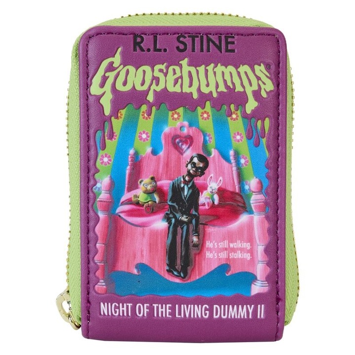 Loungefly Goosebumps: Night of the Living Dummy pénztárca - Stílusos kiegészítő rajongóknak