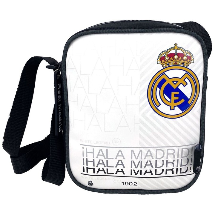 Geanta umar Real Madrid, capacitate mare, 17x9x21cm