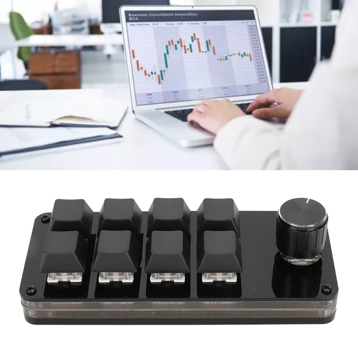 Set 4 capace de tastatura in forma de gheara de pisica, silicon moale, design ergonomic, alb, gaming
