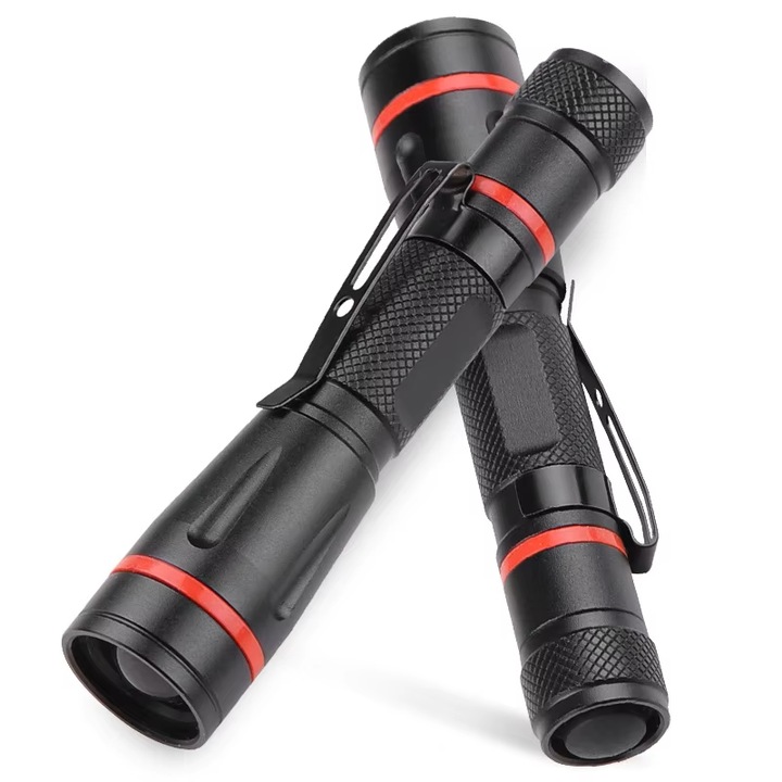 Lanterna reincarcabila Aeternam LO-108, 1000+ lm, 6000K, IP44, 2*AAA (neincluse)