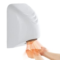 Uscator de maini electric, Ultrixe, Cu senzor, 850w, cald/rece, alb