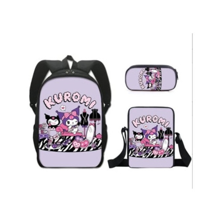 Set ghiozdane scola KOHREE, 3 piese, multicolor