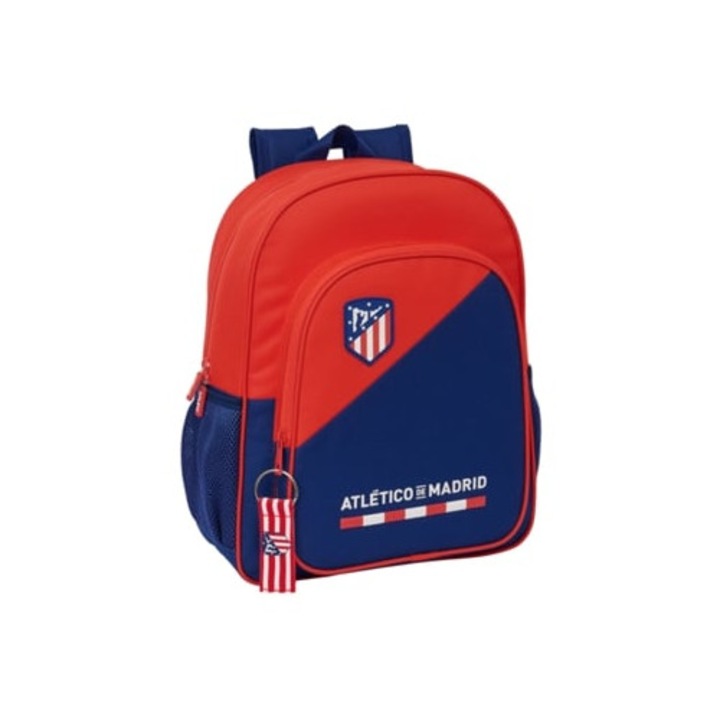 Ghiozdan Atletico Madrid, albastru-rosu, 32x38x12cm