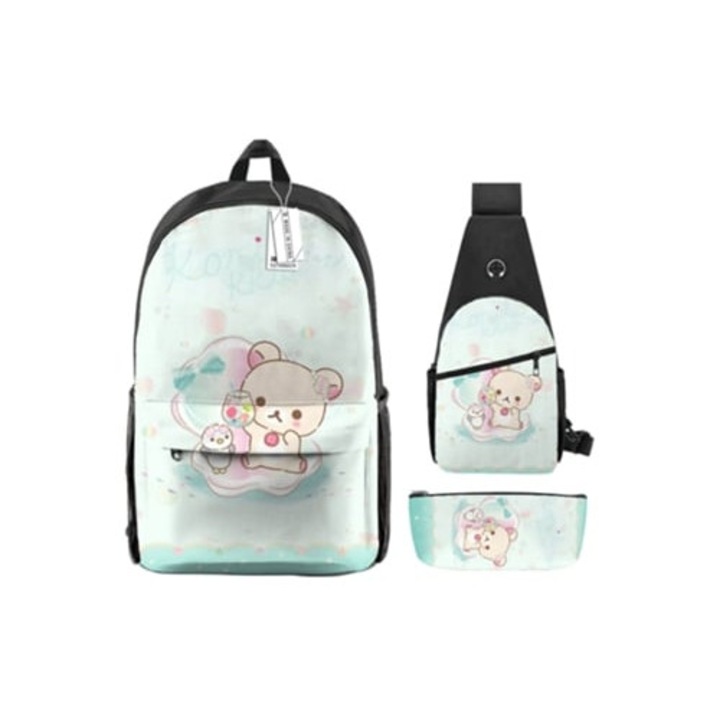 Set ghiozdane scola KOHREE Kulomi, 3 piese