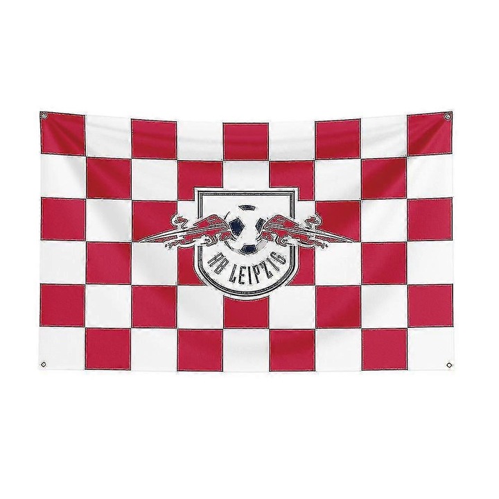 Steag sportiv Rb Leipzig, 90x150cm, poliester, decorativ