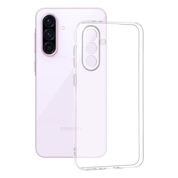 HusaUpzz® Slim, Pentru Samsung Galaxy A17, Pastreaza Aspectul Original, Protectie La Camere, Transparenta