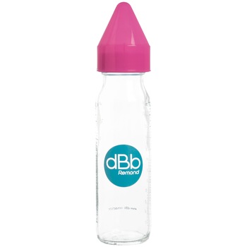 Biberon sticla dBb Remond RegulAir, Tetina silicon, 0 - 4 luni flux lent, 240 ml, Roz Biberon sticla dBb Remond RegulAir, Tetina silicon, 0 - 4 luni flux lent, 240 ml, Roz
