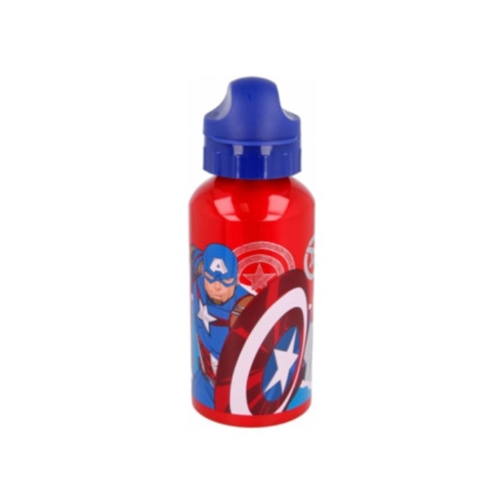 CAPITAN AMERICA kulacs, piros, 500 ml
