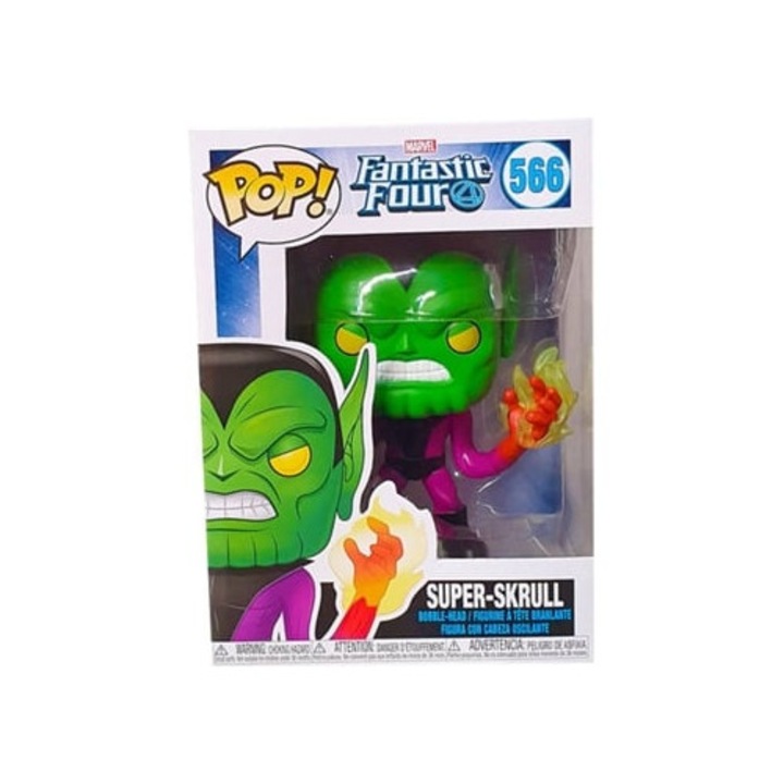 Figura FUNKO Pop! Marvel: Fantastic Four - Super-Skrul, figura