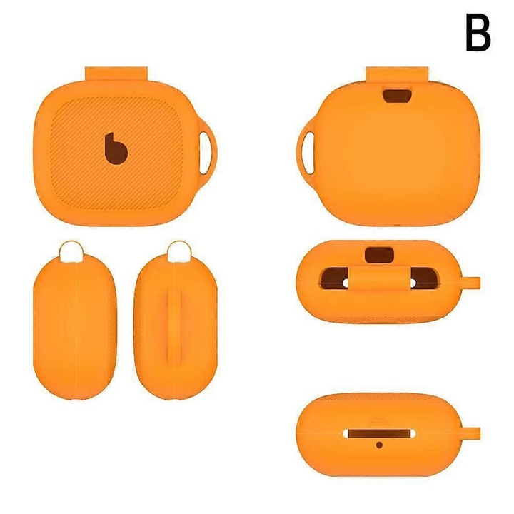 Husa de protectie pentru casti Beats Powerbeats Pro 2, multicolor, 8.8x4x7.3cm, set cu catarama metalica