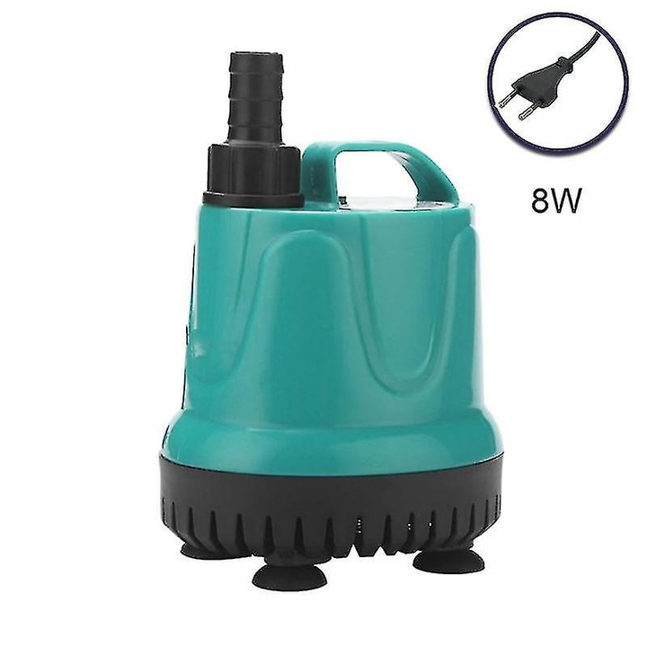 Pompa submersibila pentru acvariu, 300-4000L/h, 220-240V, 8W, set complet
