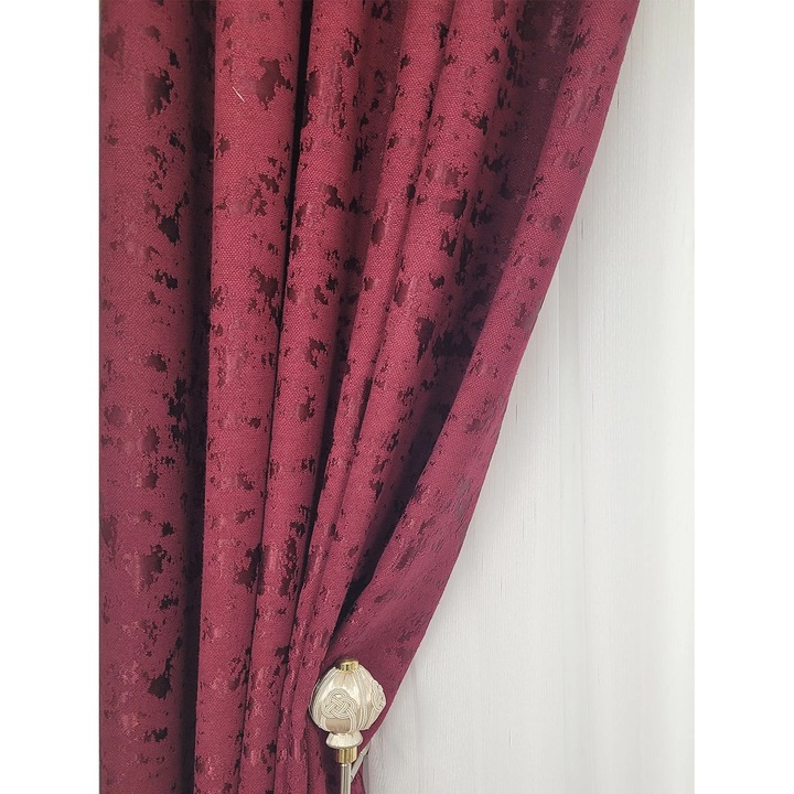 Draperie blackout Grena, opaca, protectie impotriva luminii, termoizolanta, pentru dormitor si living L 2, 5 m si H 2.5 m Magazincovoare