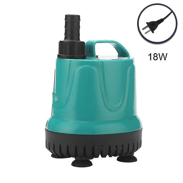 Pompa submersibila pentru acvariu, 300-4000L/h, 220-240V, 18W, cu sistem de aspiratie de fund, set complet
