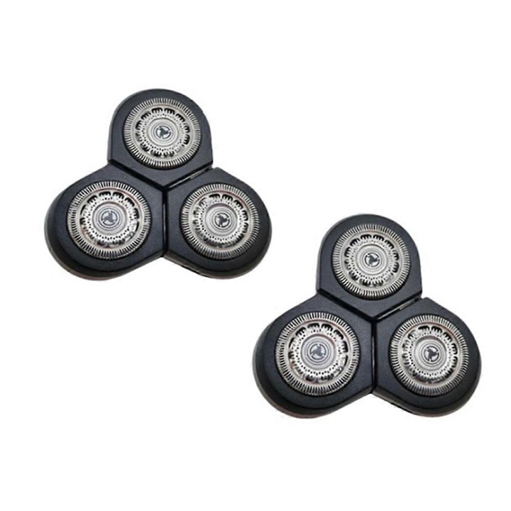 Cserefejek SensoTouch 3D borotvákhoz, 2 darabos készlet, fém, kompatibilis az RQ10, RQ11, RQ12 modellekkel