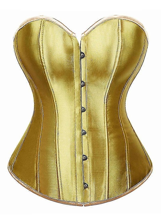 Arany Steampunk gótikus fűző, vintage stílusú, nőknek