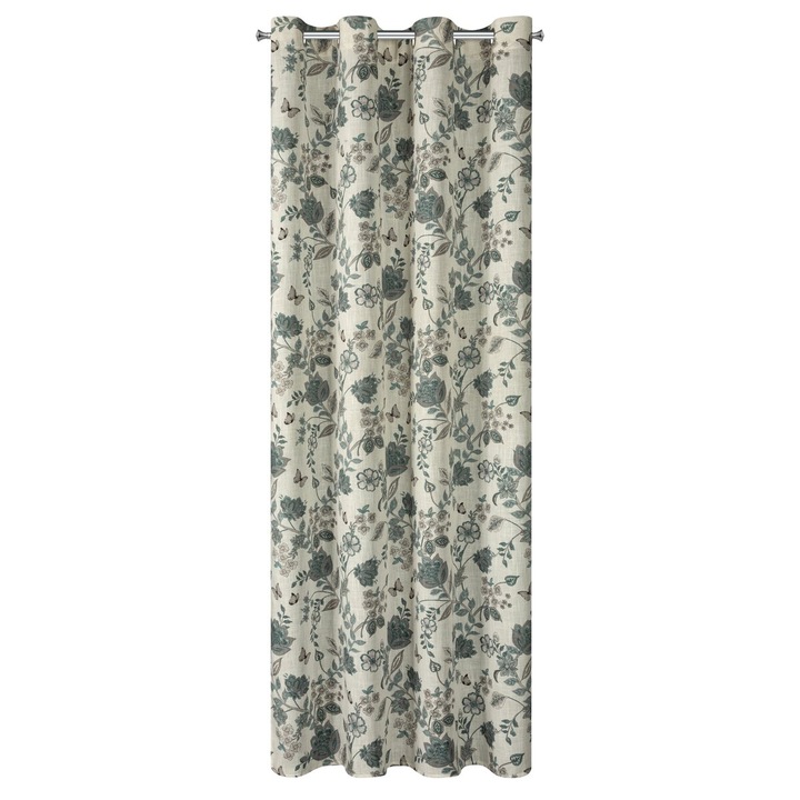 TALI függöny karikákkal 140 x 250 krém Eurofirany