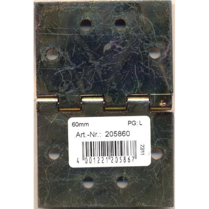 Balama Hsi 60x90, otel zincat, 1 Buc