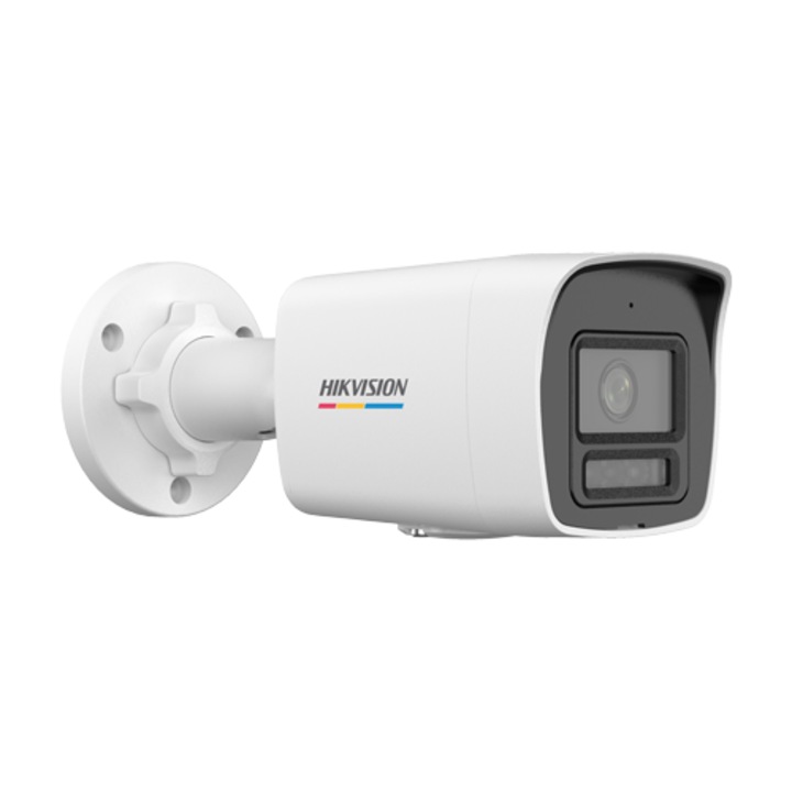 Camera IP 4MP, lentila 2.8mm, IR 30m, WL 30m ColorVu3, Microfon, PoE - HIKVISION DS-2CD1047G3H-LIU-2.8mm