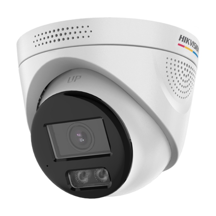 IP камера, 4MP, обектив 2.8mm, IR 30m, WL 30m ColorVu3, аудио, аудио аларма+стробоскоп, PoE - HIKVISION DS-2CD1347G3H-LIUF-SL-2.8mm